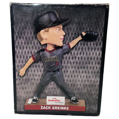 Bobblehead Zack Greinke Arizona Diamondbacks #21 - Exclusivo Sagelite Autoglass (2016)