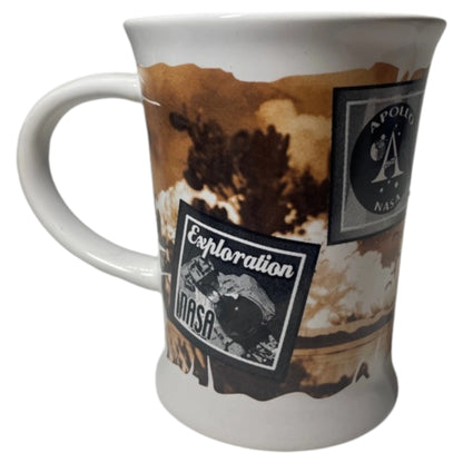 Caneca Cerâmica NASA Kennedy Space Center – Selo Apollo, Exploration e Projetos NASA