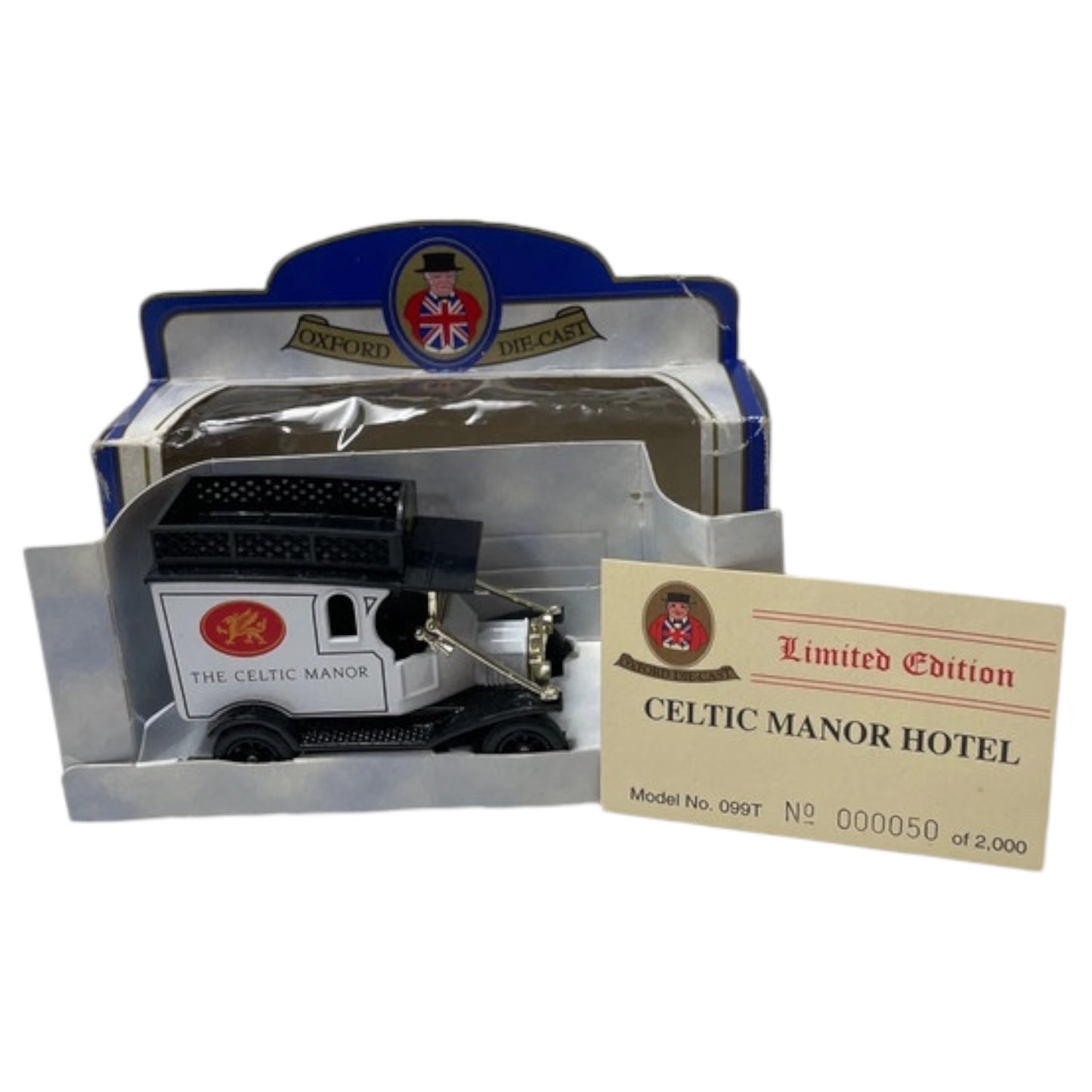 Oxford Diecast Celtic Manor Hotel - 099T | Edição Limitada 50 de 2000