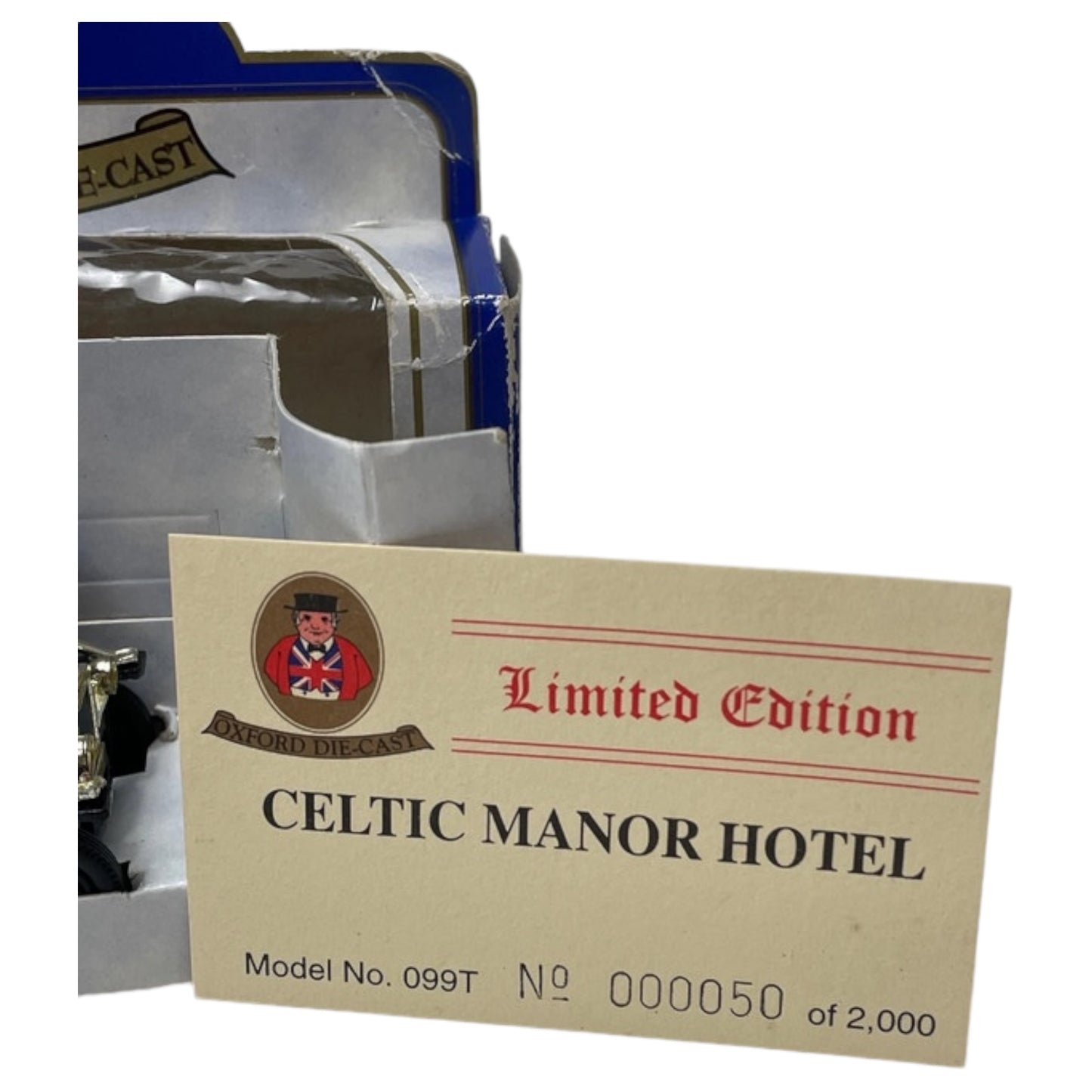 Oxford Diecast Celtic Manor Hotel - 099T | Edição Limitada 50 de 2000