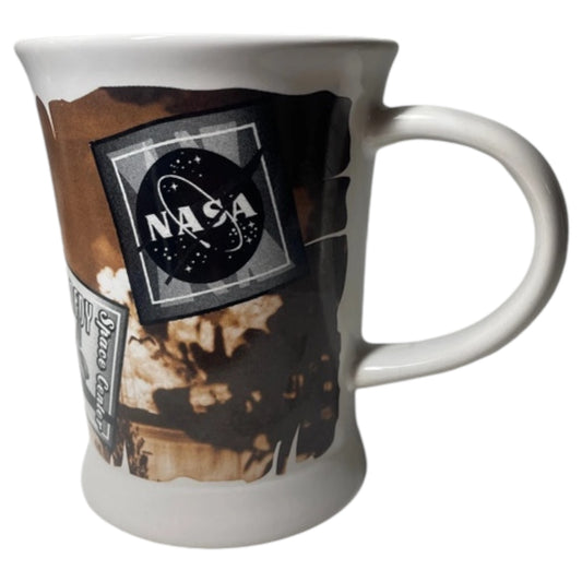 Caneca Cerâmica NASA Kennedy Space Center – Selo Apollo, Exploration e Projetos NASA