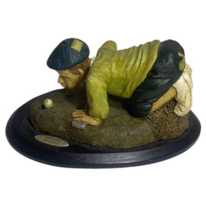 Estatueta Cômica Vintage de Golfe 1995 – History of Golf by Avery Creations