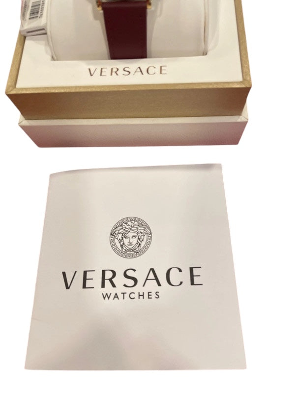 Relógio Versace Gold Medusa VE810382 - Edição Especial Banhada a Ouro 18K - Madame Surtô Vintage Shop