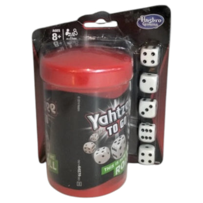 Yahtzee to Go Hasbro – Jogo de Dados Portátil Lacrado na Embalagem Original EUA