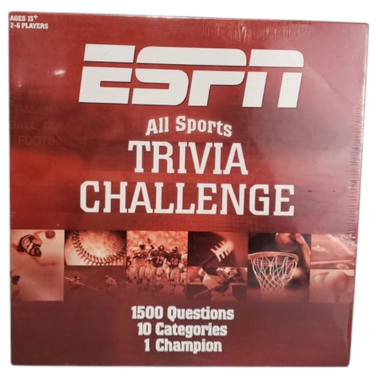 ESPN Trivia Challenge All Sports – Jogo de Tabuleiro de Esportes Lacrado USAopoly