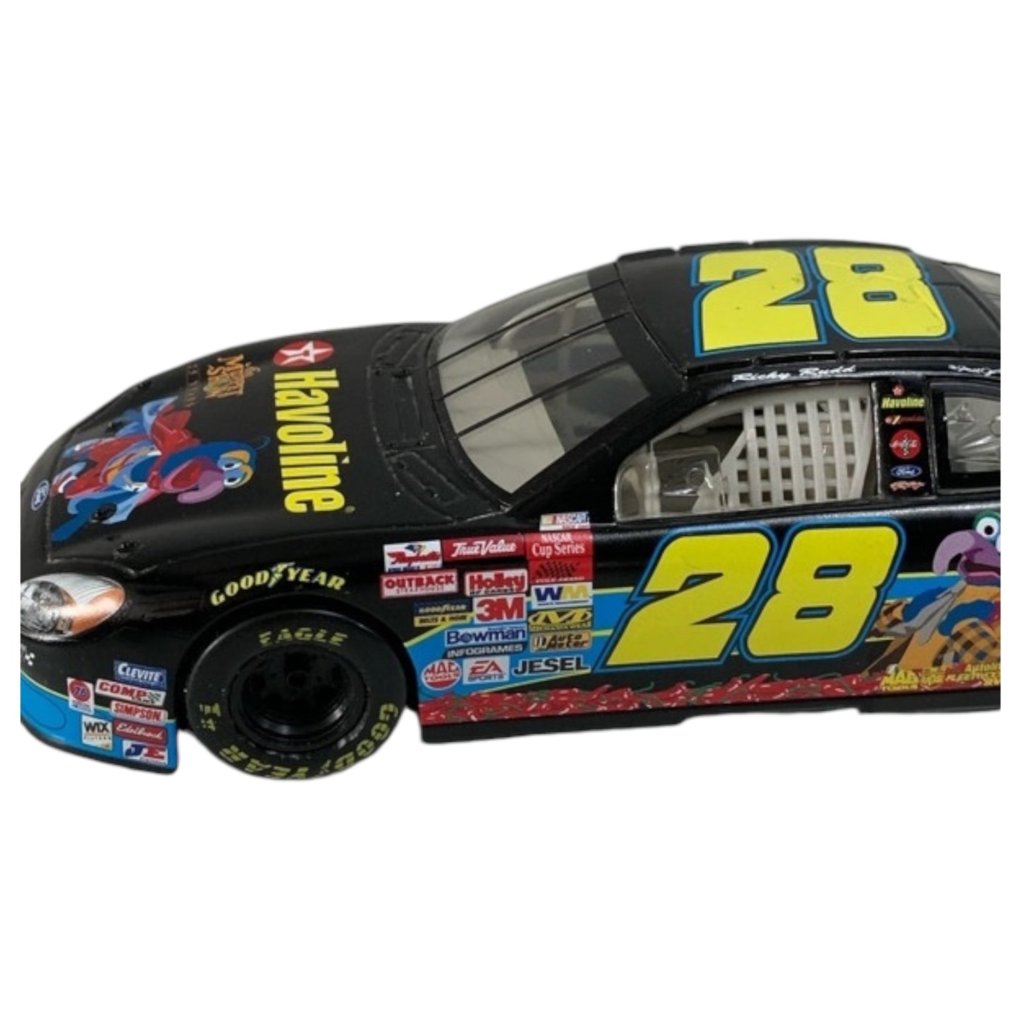 Carro Ricky Rudd #28 Havoline Comemorativo 25 Anos Muppets | Die-Cast 2002