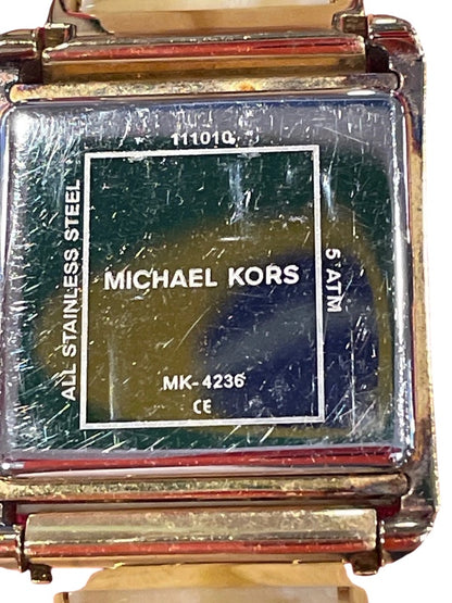 Relógio Michael Kors MK4236 Horn Bangle - Dourado, Original