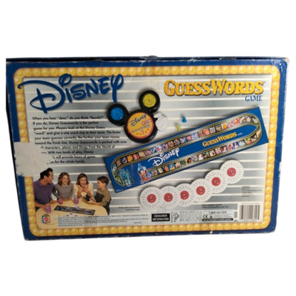 Vintage Game 2001 Disney GuessWords - Mattel Games