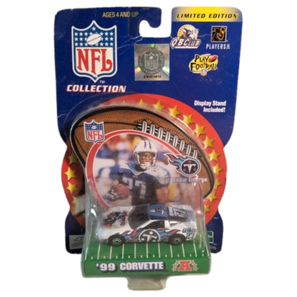 NFL '99 Corvette Die-Cast #27 Eddie George – Edição Limitada Hasbro 2000