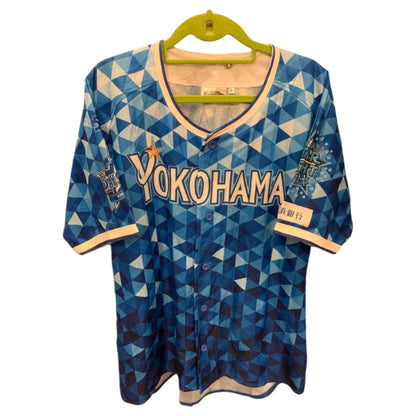 Baseball Jerseys Yokohama BayStars Japão - 2014, 2015 e 2016, 2018 - Camisa Desportiva Japonesa de Beisebol - Madame Surtô Vintage Shop