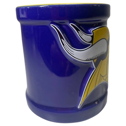 Caneca Vintage NFL Minnesota Vikings 1999 – Cerâmica em Relevo