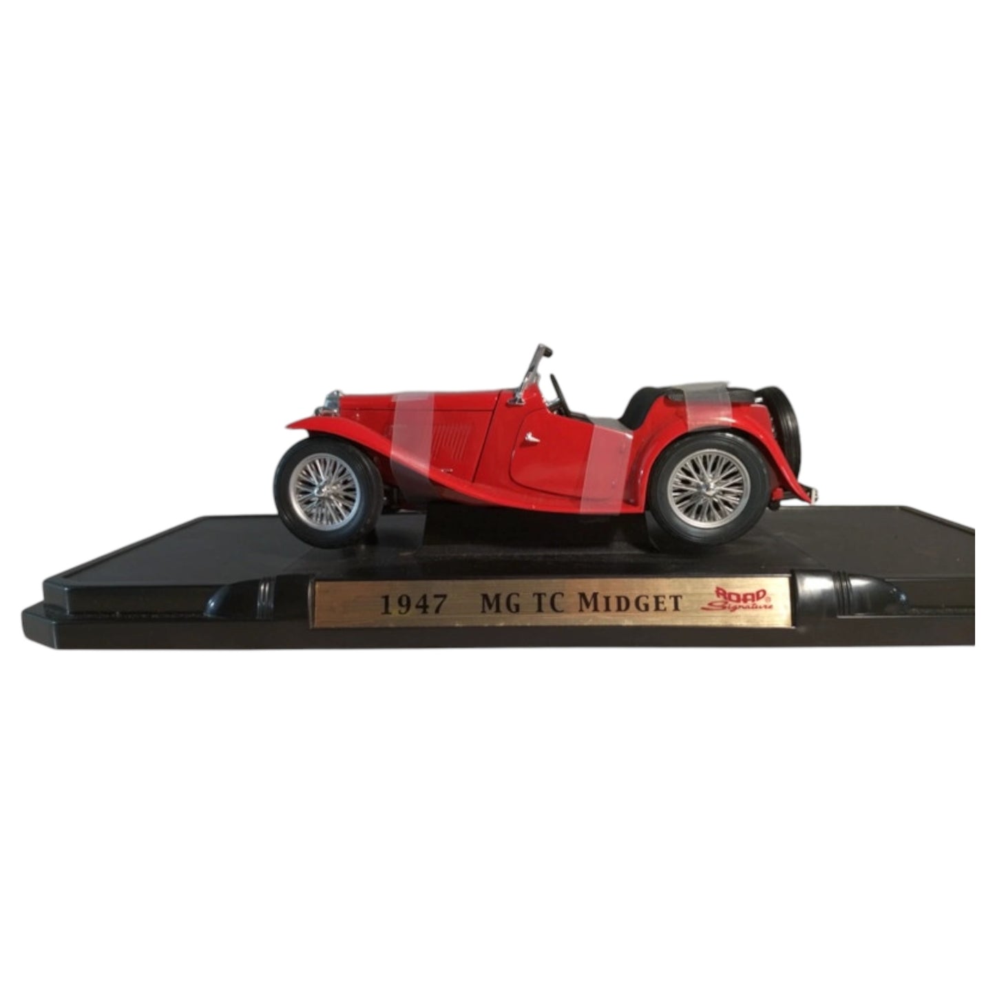 1947 MG TC Midget Die-Cast 1:18 l Road Signature – Colecionável