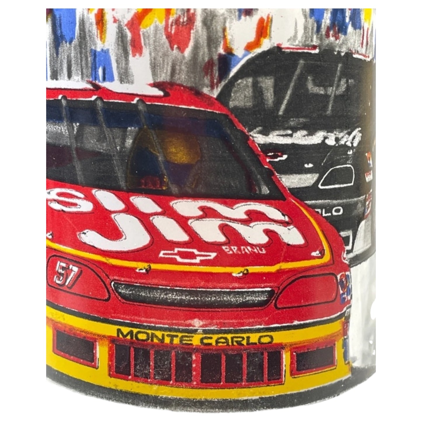 Caneca NASCAR Slim Jim Monte Carlo #57 – Edição Limitada 1997