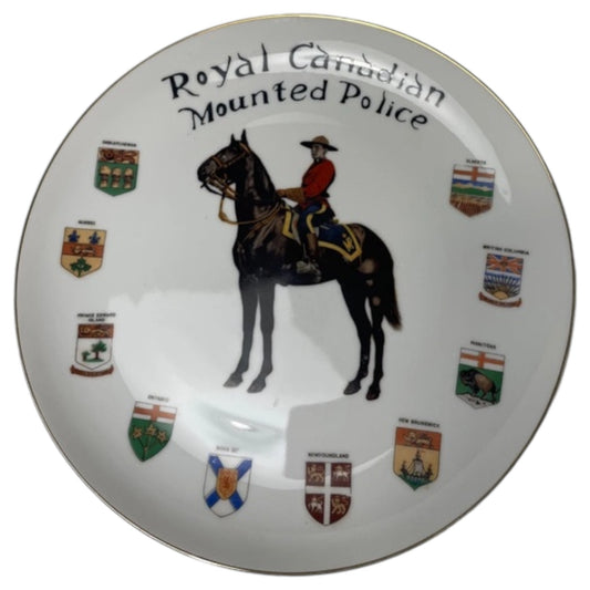 Prato Decorativo Royal Canadian Mounted Police - Irwin Specialties Toronto 25 cm