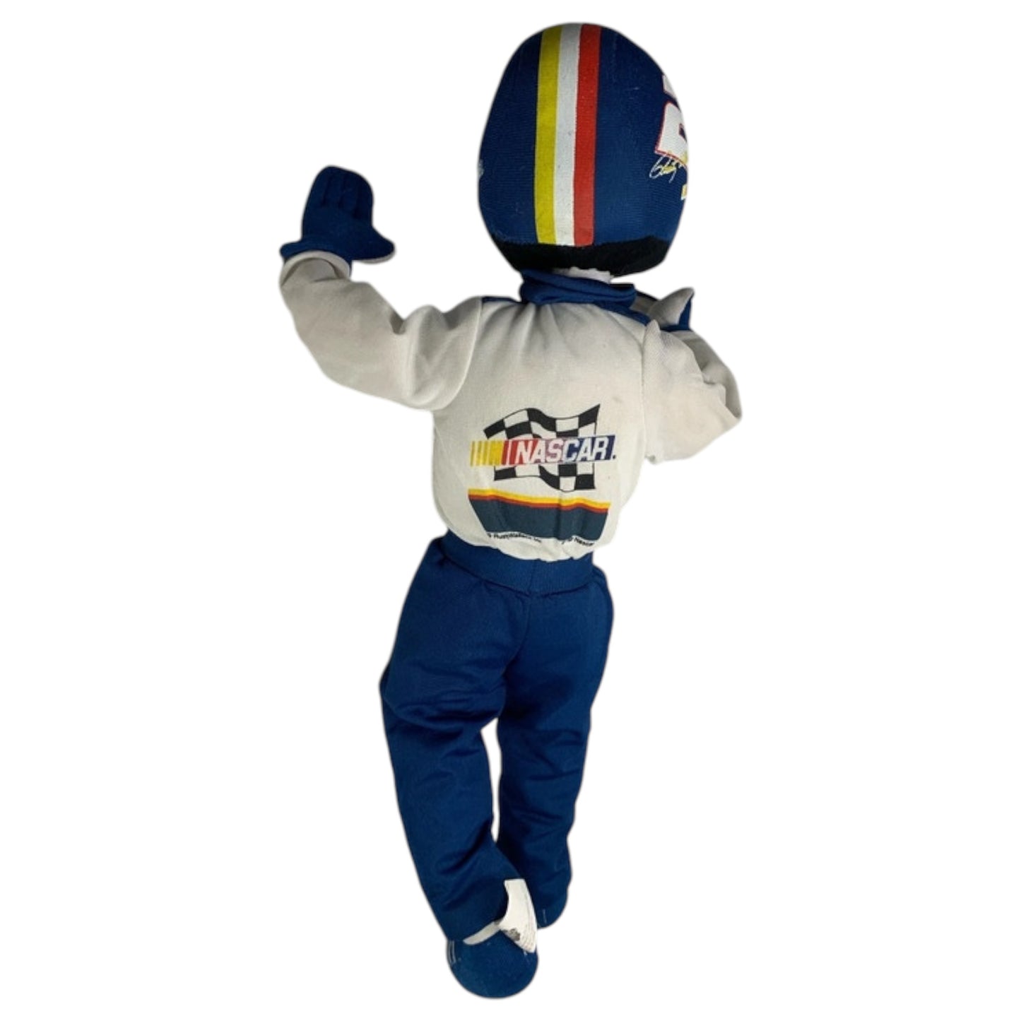 Boneco Pelúcia NASCAR Rusty Wallace #2 – Nanco 1999 Colecionável Raro