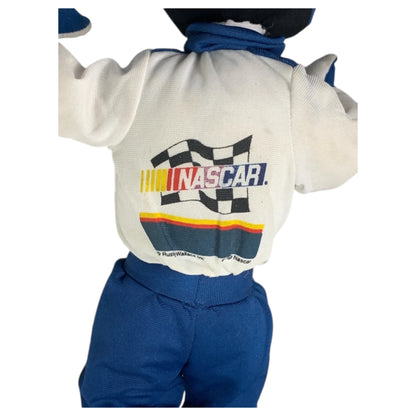 Boneco Pelúcia NASCAR Rusty Wallace #2 – Nanco 1999 Colecionável Raro