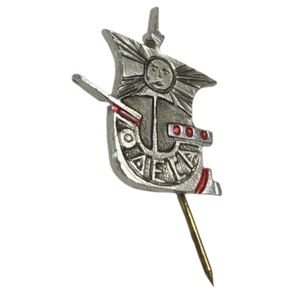 Pin Soviético Vintage MLCH Odessa - Alfinete Metal, União Soviética, Colecionável