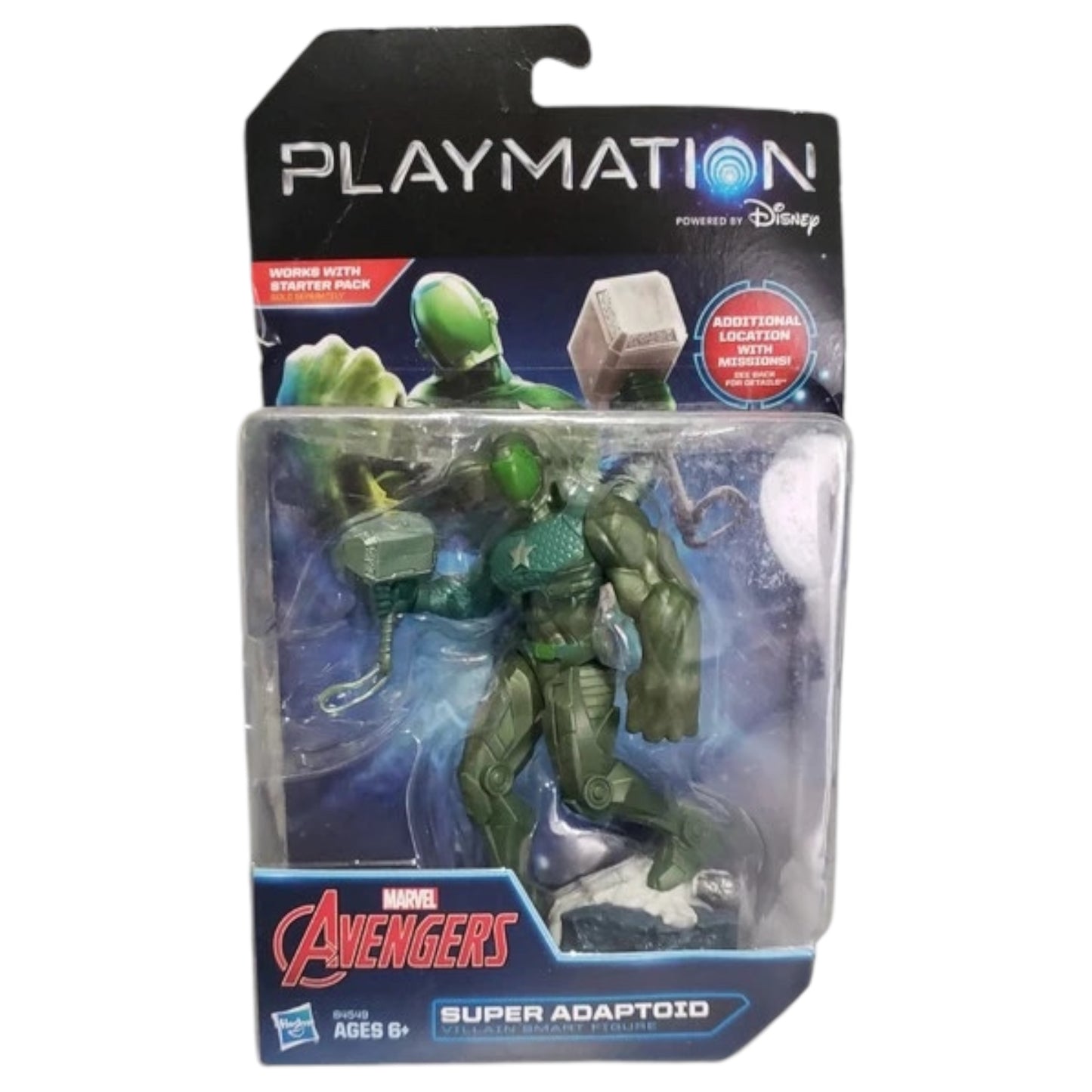 Bonecos Playmation Disney Marvel: Black Widow, Super Adaptoid e MODOK - Figuras de Ação para Jogos