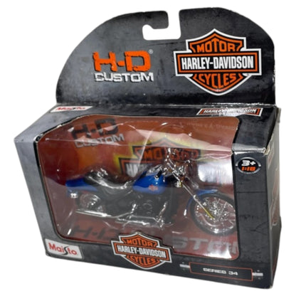 Réplica de Moto Harley Davidson Series 34 – Maisto (2016) com Caixa Original