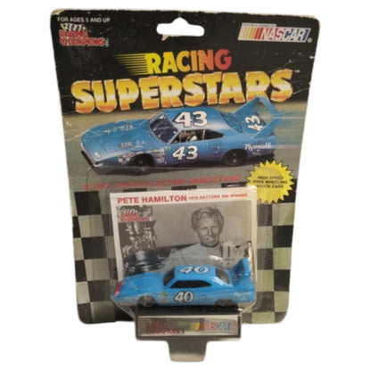 Pete Hamilton #40 Racing Superstars 1991 NASCAR Daytona 500 Winner – Collectible by Racing Champions