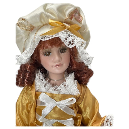 Muñeca de porcelana Nellie - Inspirada en Eleanor Parke Custis - 2010 George Washington Memorial