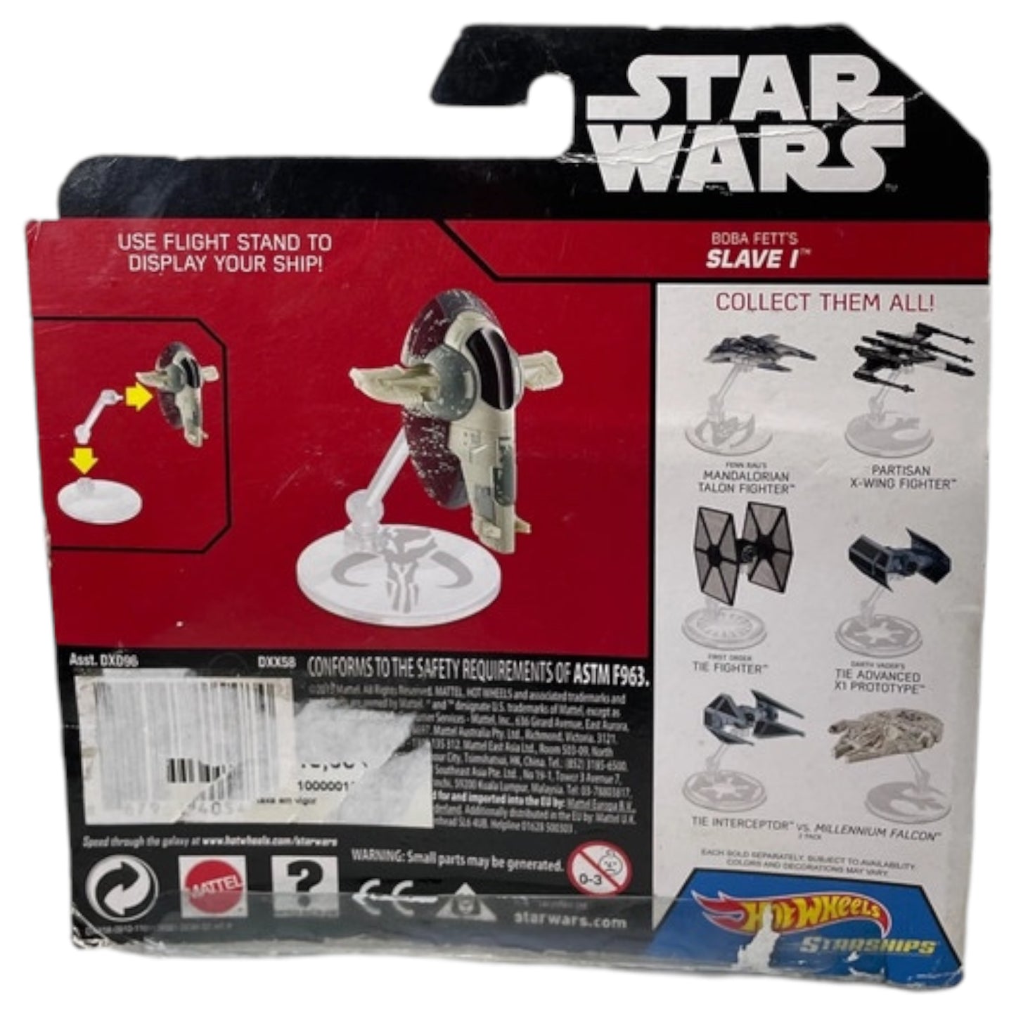 Hot Wheels Star Wars Boba Fett's Slave I (2015) – Lacrado com Flight Stand