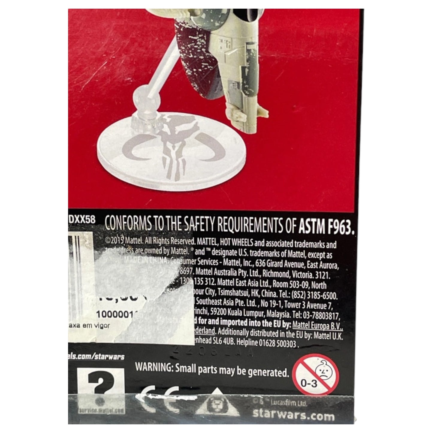 Hot Wheels Star Wars Boba Fett's Slave I (2015) – Lacrado com Flight Stand