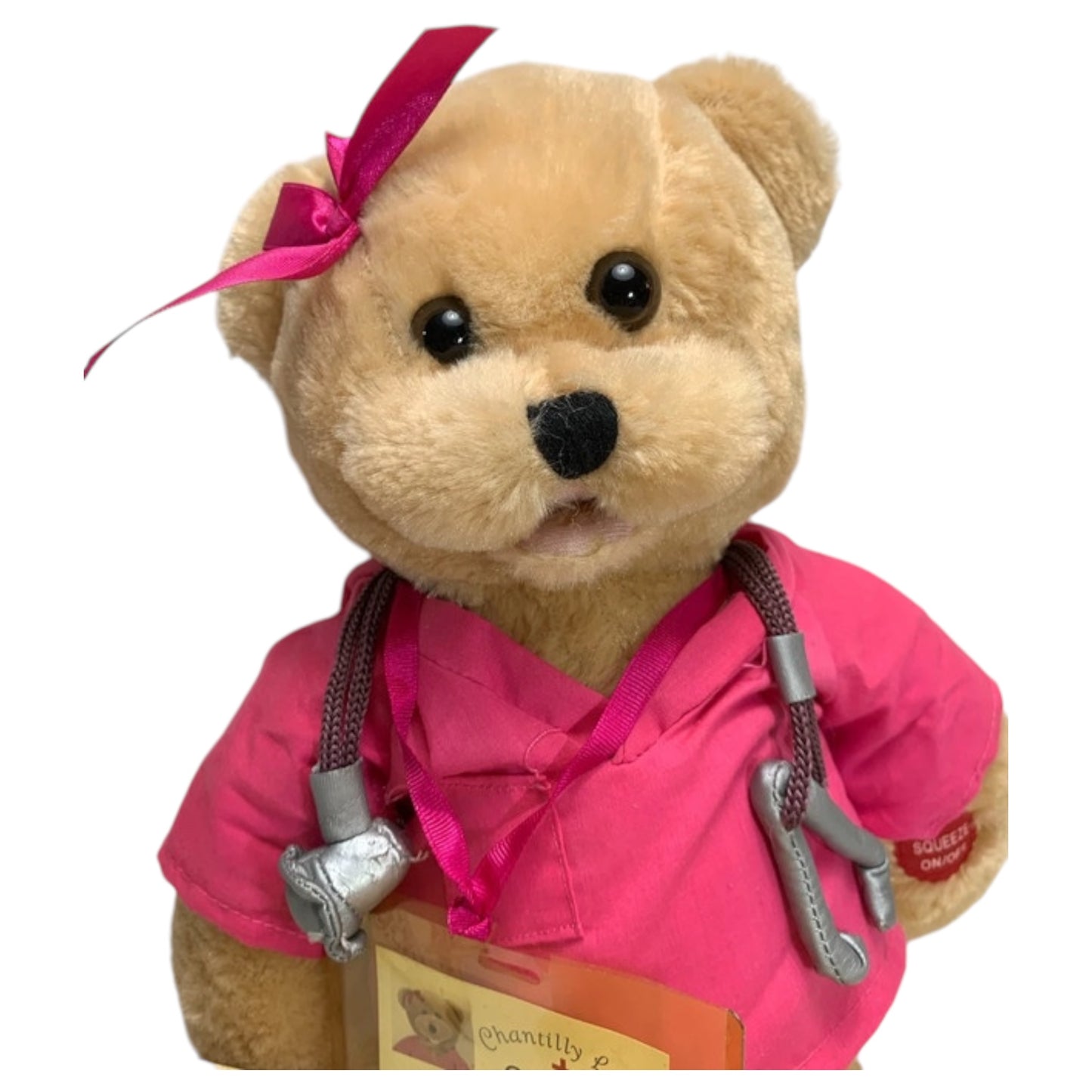 Ursinho de Pelúcia – Pink Scrubs Bear da Chantilly Lane Musicals 2009