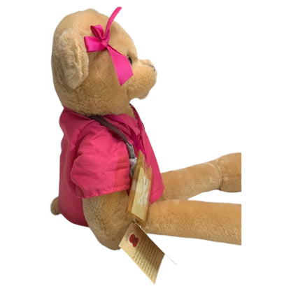 Ursinho de Pelúcia – Pink Scrubs Bear da Chantilly Lane Musicals 2009