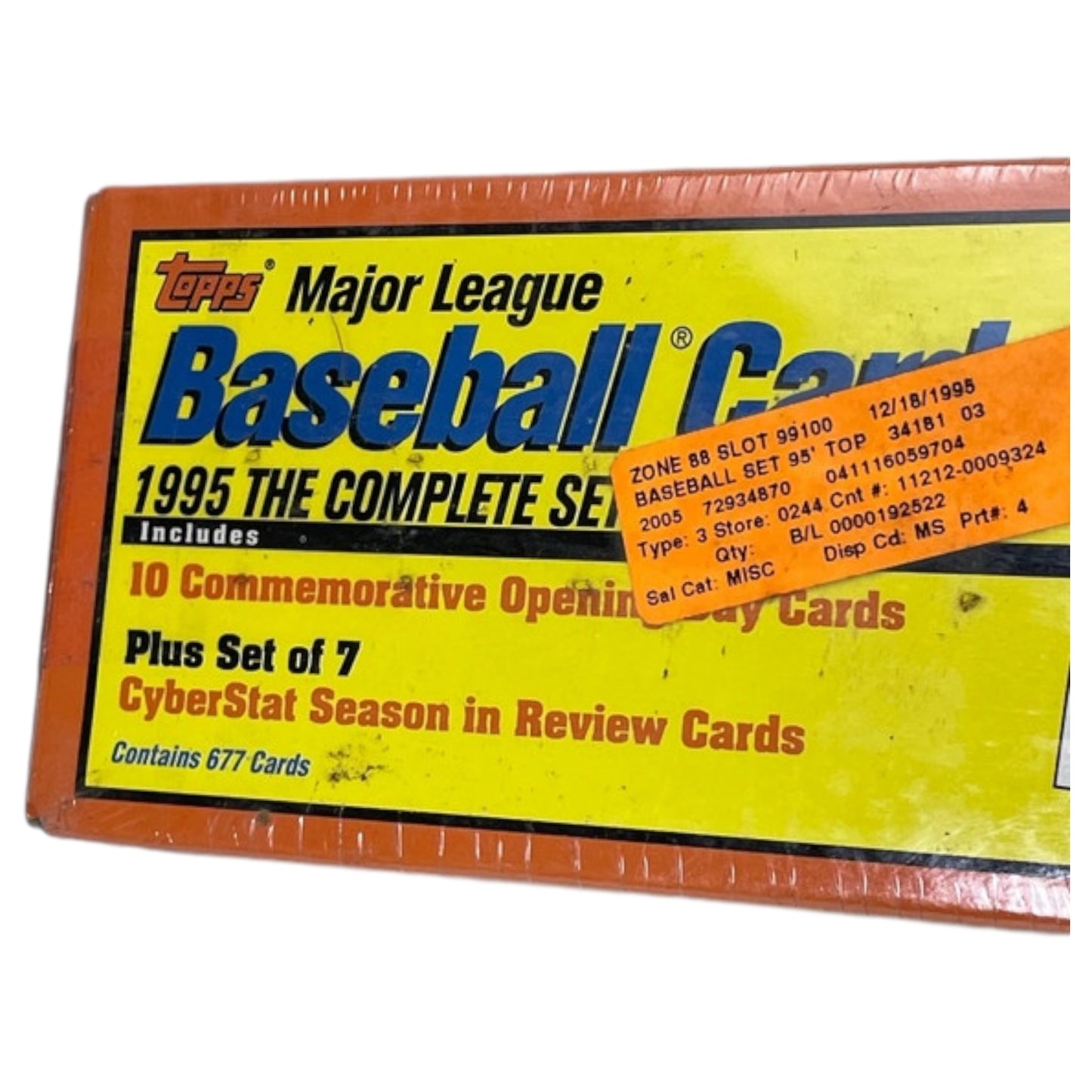 Kit Completo de Cartas de Baseball Vintage 1995 - 677 Cartas, Lacrado