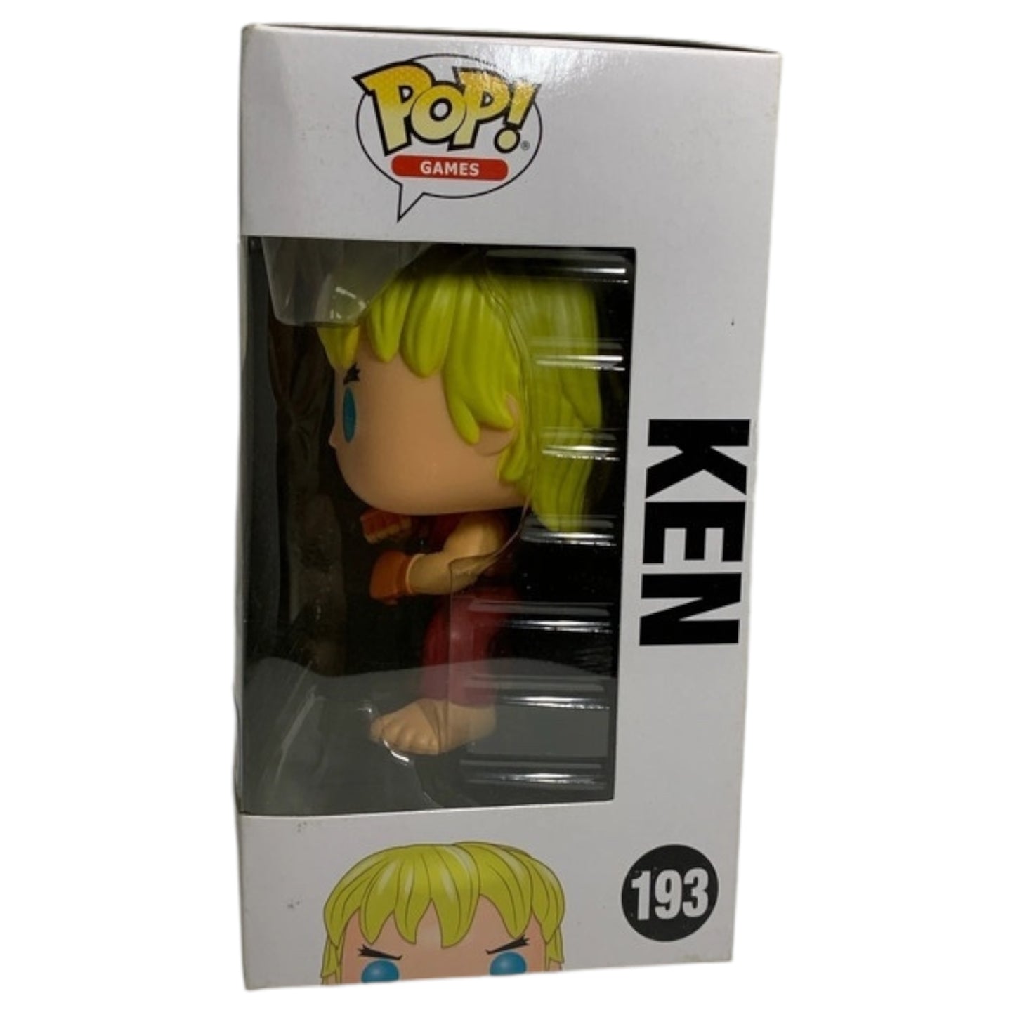 Funko Pop Games Street Fighter KEN Capcom #193 - Exclusivo Toys R Us