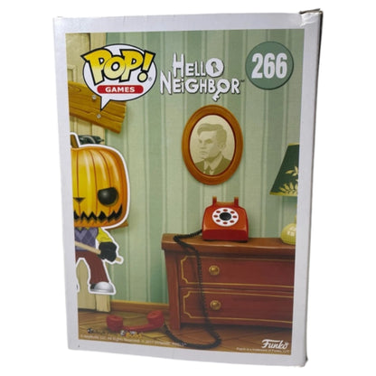 Funko Pop Hello Neighbor Pumpkinhead #266 - Exclusivo Toys R Us, 2018