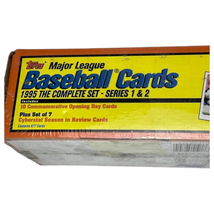 Kit Completo de Cartas de Baseball Vintage 1995 - 677 Cartas, Lacrado