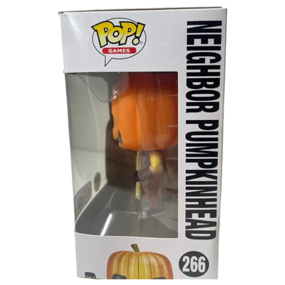 Funko Pop Hello Neighbor Pumpkinhead #266 - Exclusivo Toys R Us, 2018