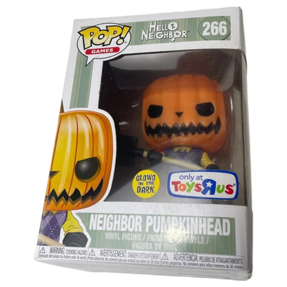 Funko Pop Hello Neighbor Pumpkinhead #266 - Exclusivo Toys R Us, 2018