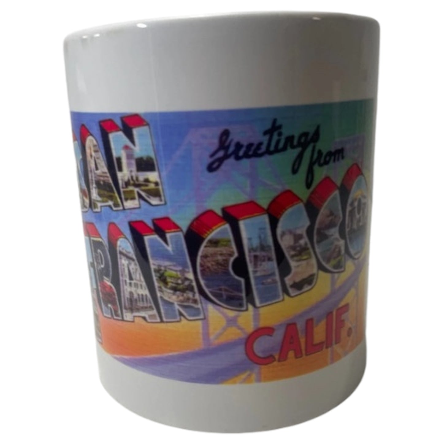 Caneca Grande San Francisco Califórnia – Colecionável Americano