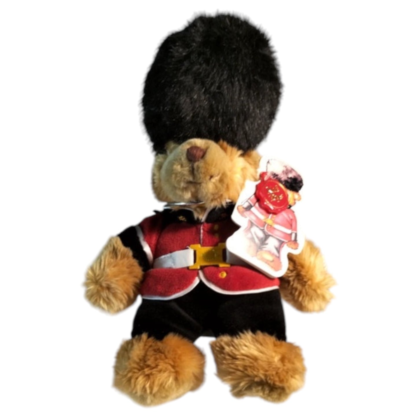 Plush Vintage Queen's Guard Teddy Bear de 25 cm – Keel Toys 2005, Guarda Real Britânica, Deadstock