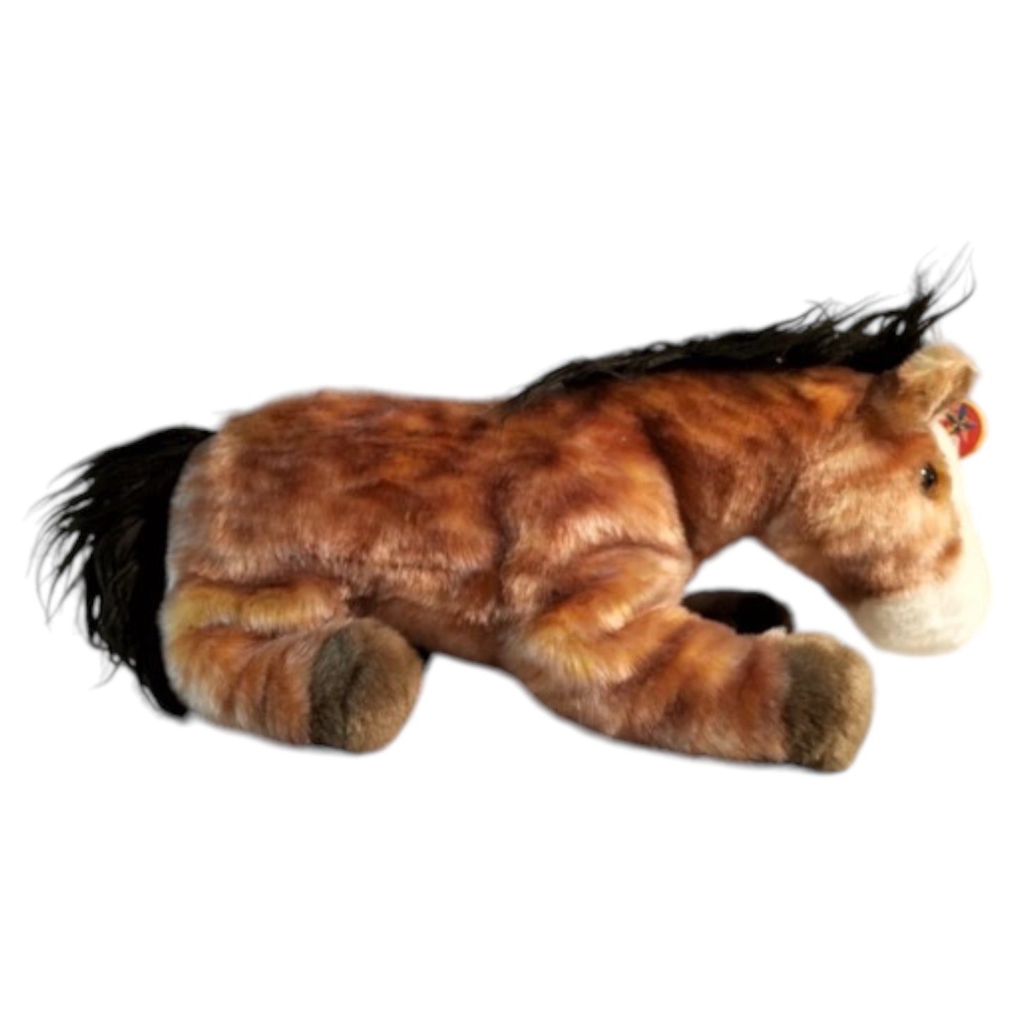 Beanie Baby Oats Horse TY 2001 – Coleção Beanie Buddies Pelúcia Colecionável