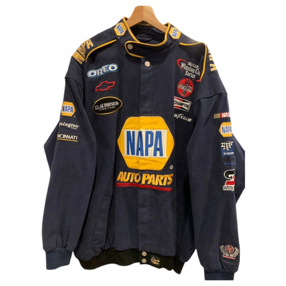 Casaco Napa Auto Parts – Chase Authentics, Tamanho 3XL, Drivers Line Vintage - Madame Surtô Vintage Shop