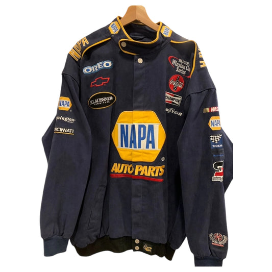 Casaco Napa Auto Parts – Chase Authentics, Tamanho 3XL, Drivers Line Vintage - Madame Surtô Vintage Shop