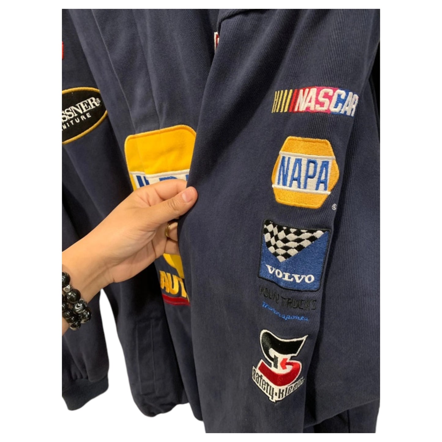 Casaco Napa Auto Parts – Chase Authentics, Tamanho 3XL, Drivers Line Vintage - Madame Surtô Vintage Shop