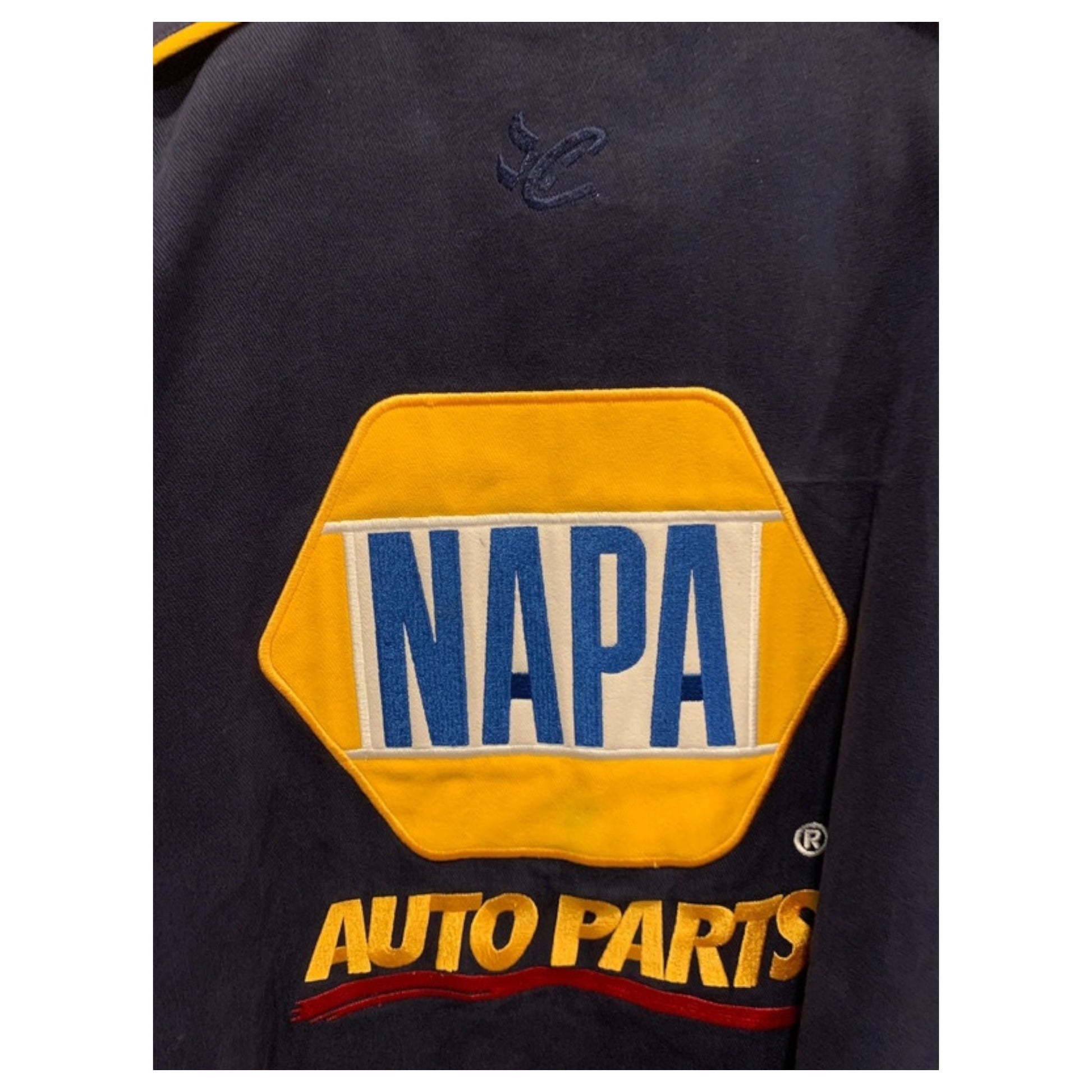 Casaco Napa Auto Parts – Chase Authentics, Tamanho 3XL, Drivers Line Vintage - Madame Surtô Vintage Shop