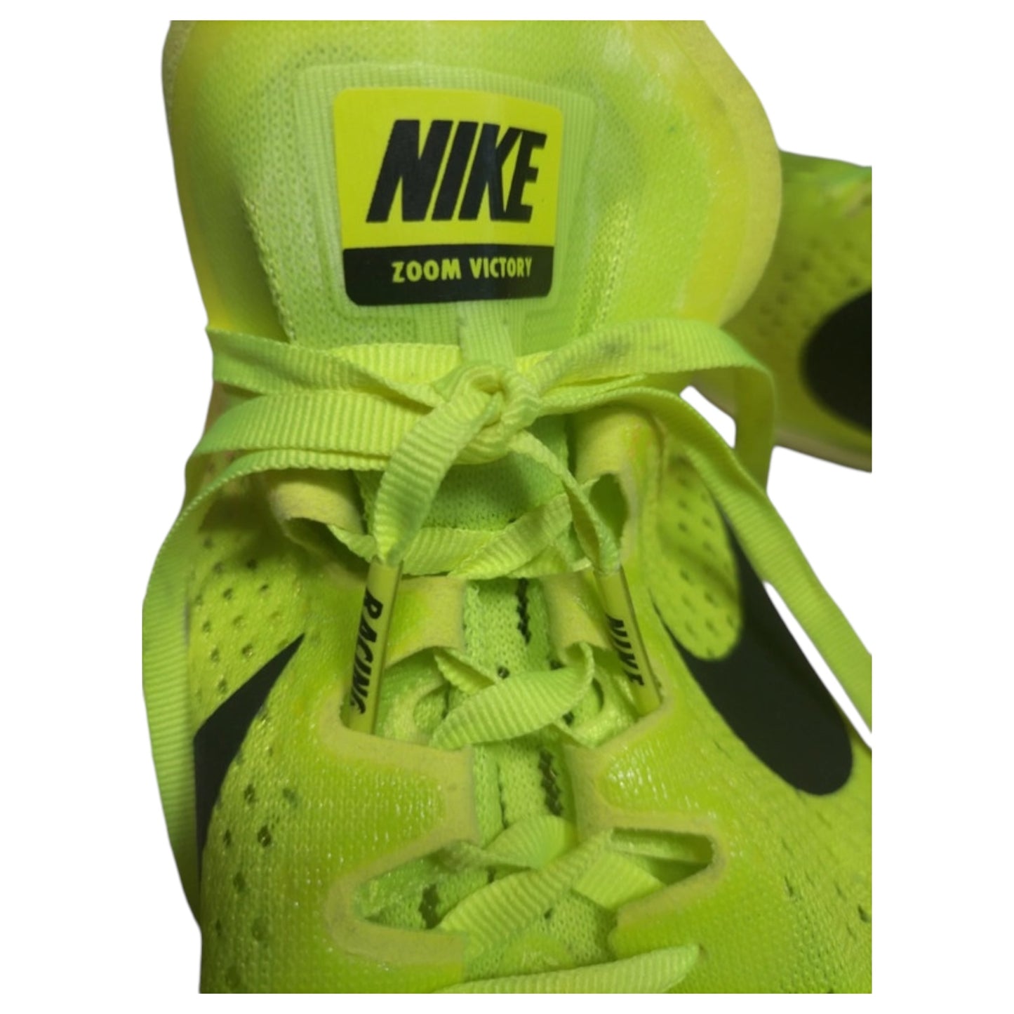 Sapatilhas de Corrida Nike Zoom Victory - Neon, Tamanho 47.5 (EU) - Madame Surtô Vintage Shop