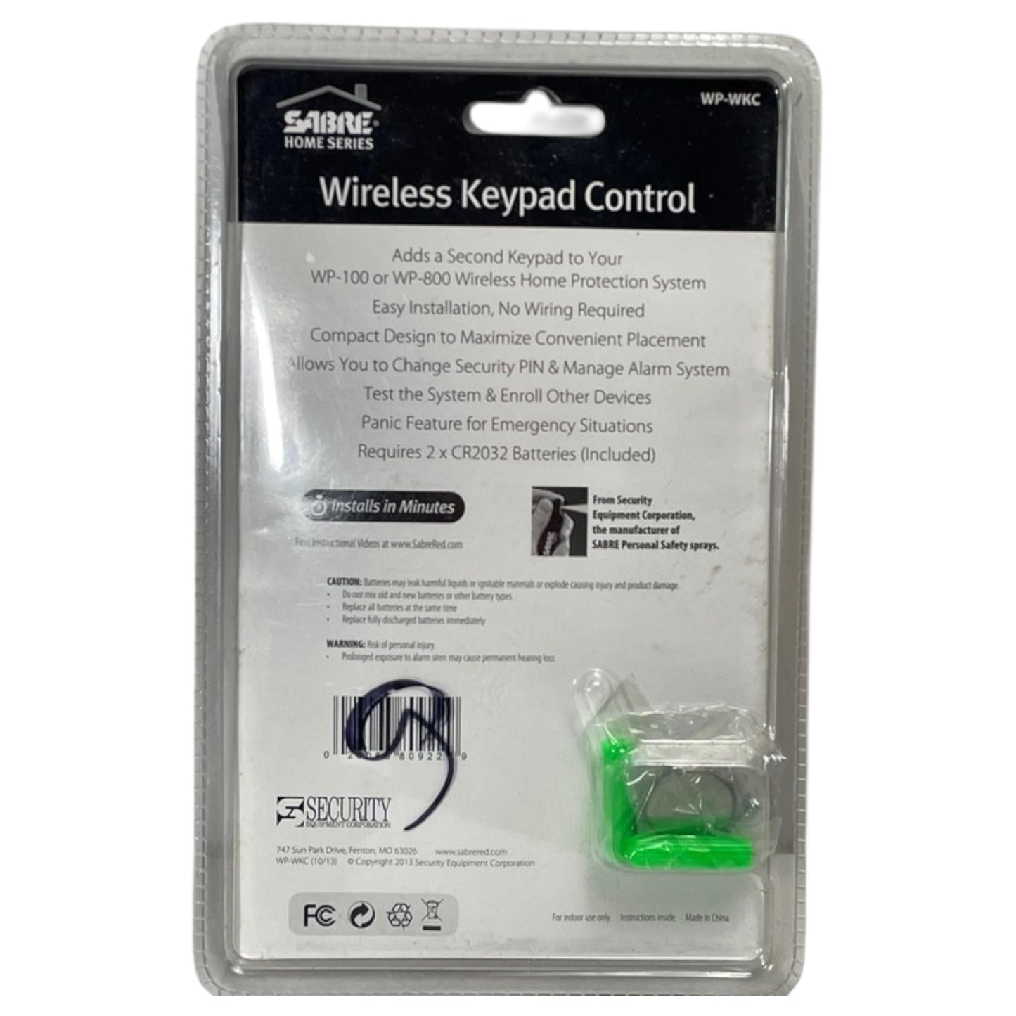 Wireless Keypad Control Sabre Home Series 2013 Smart Home