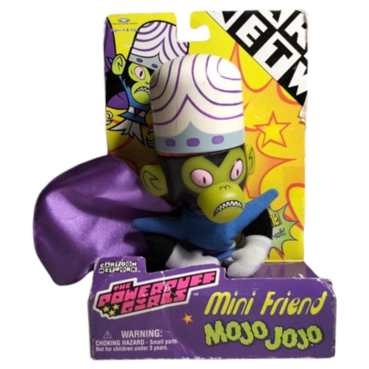 Mojo Jojo Mini Friend The Powerpuff Girls – Plush 1999 Treadmasters Raro Colecionável