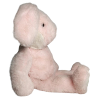 Pelúcia Coelho Rosa Bebê – GUND, 75 cm, Grande e Macio, Vintage Anos 90