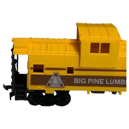 COX HO Scale Big Pine Caboose RTR LNIB (Modelo 6170-9) – Trem Vintage dos Anos 70