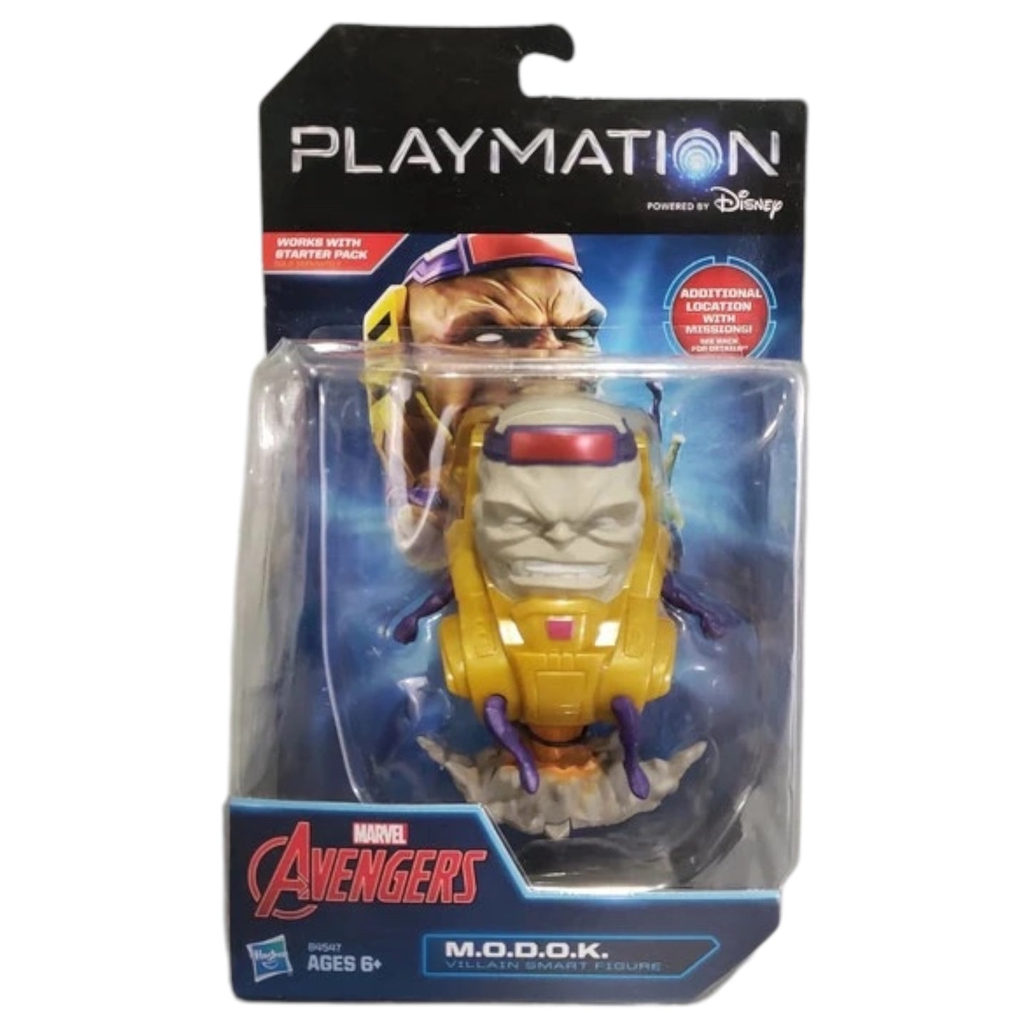 Bonecos Playmation Disney Marvel: Black Widow, Super Adaptoid e MODOK - Figuras de Ação para Jogos