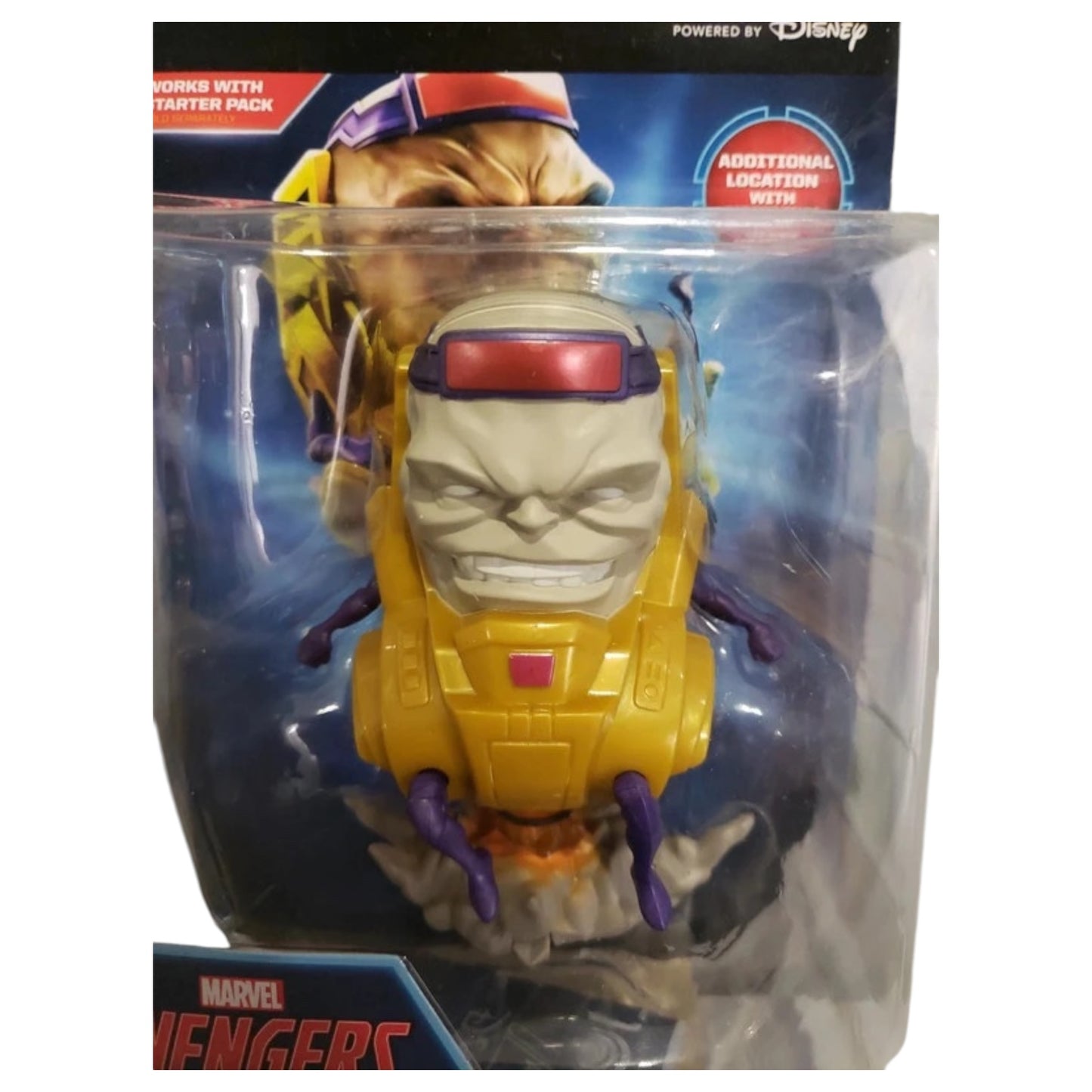 Bonecos Playmation Disney Marvel: Black Widow, Super Adaptoid e MODOK - Figuras de Ação para Jogos