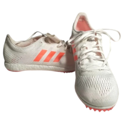 Sapatilhas de Corrida Adidas Adizero - Branco/Neon, Tamanho 39.5 (FR) - Madame Surtô Vintage Shop